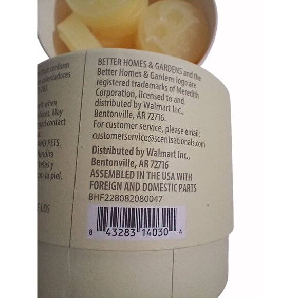 Better Homes Gardens Wax Melts Scented Jasmine Ylang Ylang New 2.75 Oz  Walmart - Picture 16 of 16